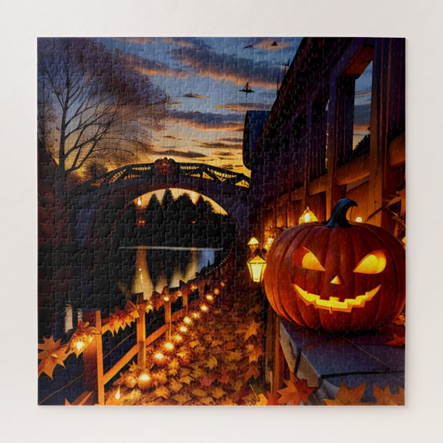 Puzzle Halloween Paisaje Cuatro (Vertical)