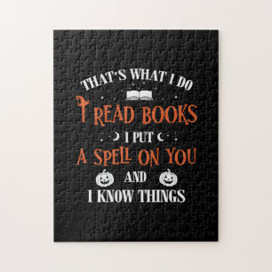 Puzzle Halloween Te Escribí Y Leí Libros Cumpleaños
