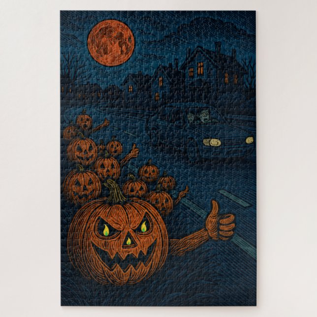 Puzzle Halloween te persigue (Vertical)