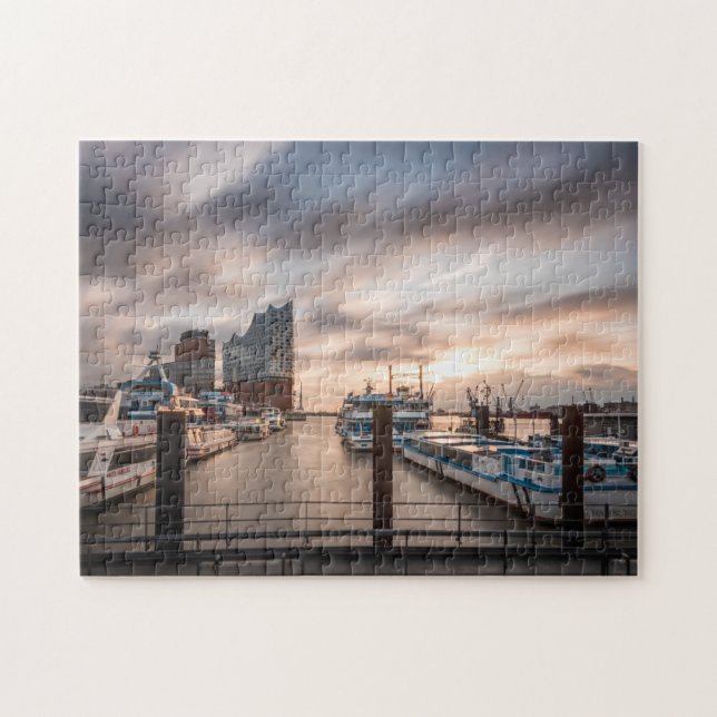 Puzzle Hamburgo Alemania (Horizontal)