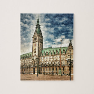 Puzzle Hamburgo Rathaus, Alemania