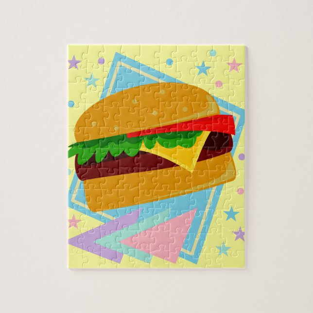 Puzzle Hamburguesa Deliciosa Monada (Vertical)