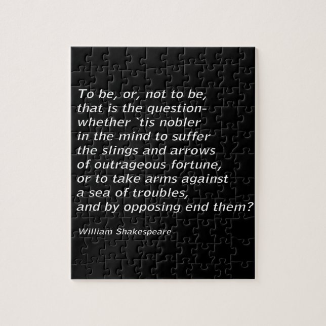 Puzzle "Hamlet" de William Shakespeare (Vertical)