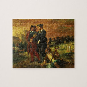 Puzzle Hamlet y Horatio en el cementerio, 1859 (aceite en