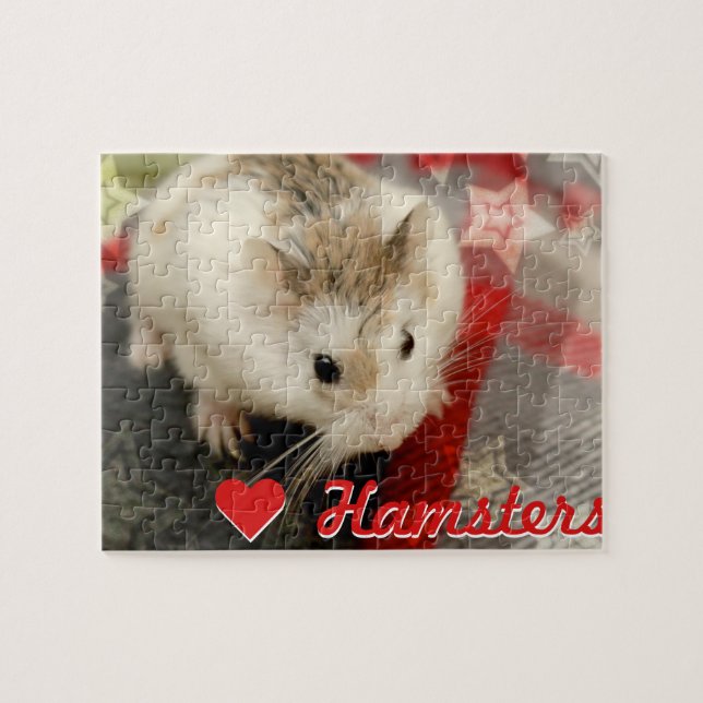 Puzzle Hammyville - Cute Hamster (Horizontal)