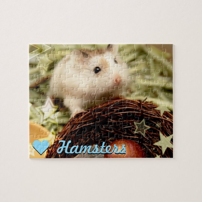 Puzzle Hammyville - Cute Hamster (Horizontal)