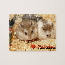 Puzzle Hammyville - Cute Hamsters