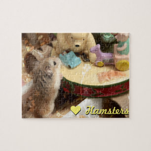 Puzzle Hammyville - hámster lindo