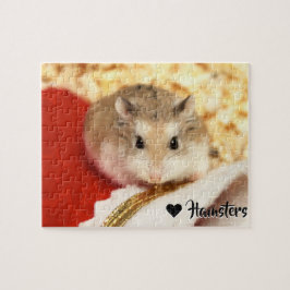 Puzzle Hammyville - hámster lindo