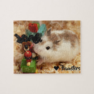 Puzzle Hammyville - hámster lindo