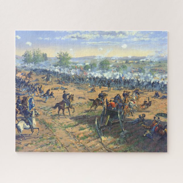 Puzzle Hancock en Gettysburg Pickett's Charge (Horizontal)