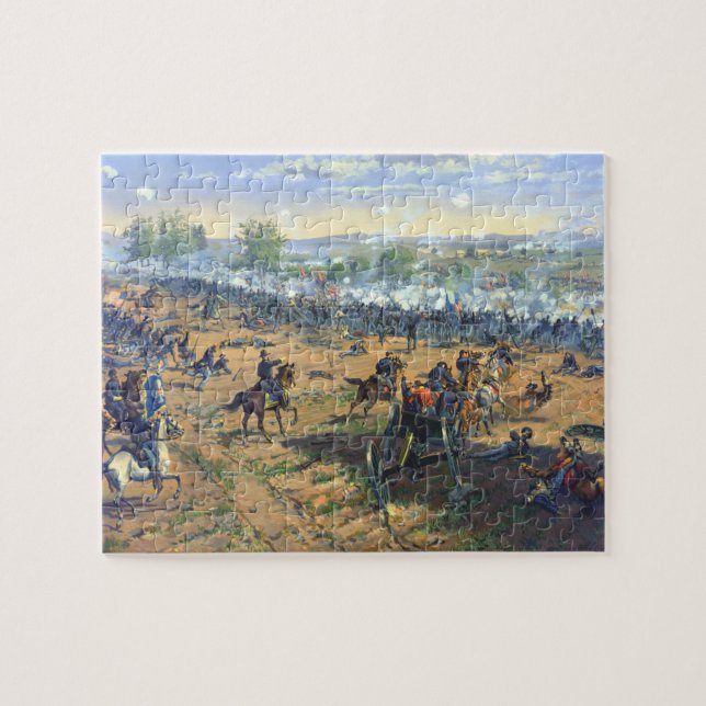 Puzzle Hancock en Gettysburg Pickett's Charge (Horizontal)