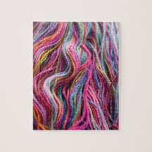 Handspun Yarn Knitus Magenta rosa