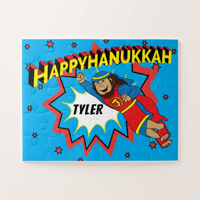 Puzzle Hanukkah Super Judah (Horizontal)