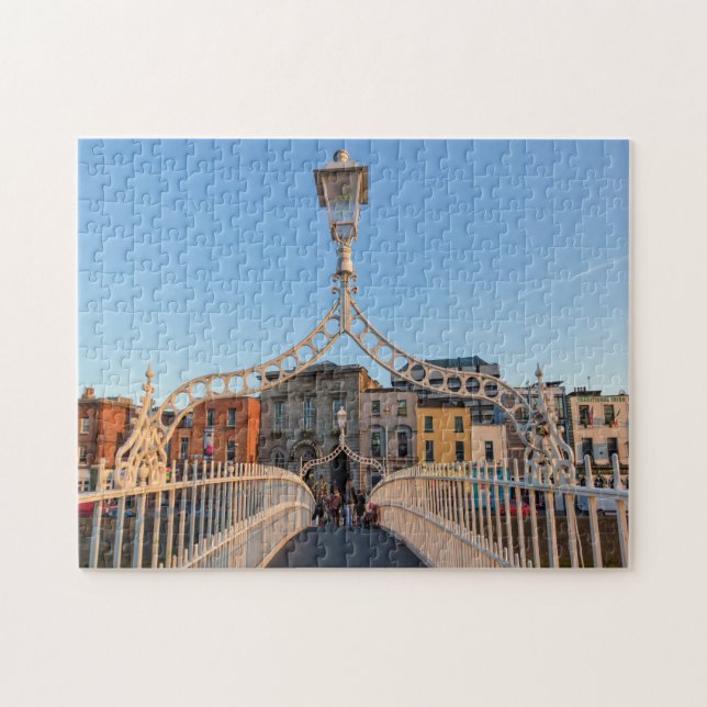 Puzzle Ha'penny Bridge Dublin Ireland. (Horizontal)
