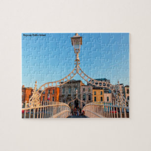 Puzzle Ha'penny Bridge Dublin Ireland
