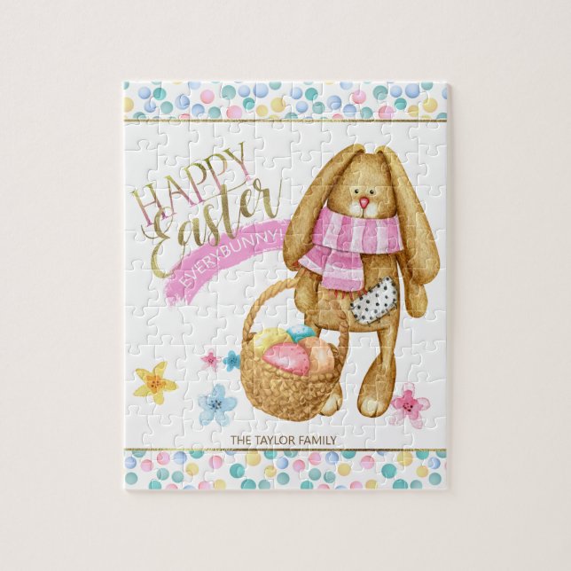 Puzzle Happy Easter Everybunny ID640 (Vertical)