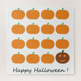 Puzzle Happy Halloween Cumpkin Patch