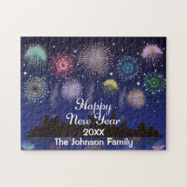 Puzzle Happy New Year Fireworks