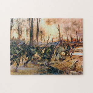 Puzzle Harlem Hell Fighters Séchault H. Charles McBarron