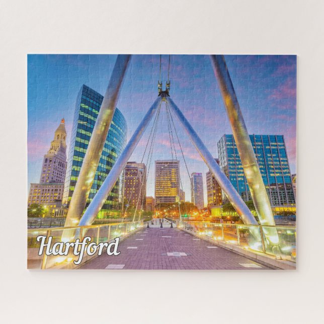 Puzzle Hartford, Connecticut, EE.UU. (Horizontal)