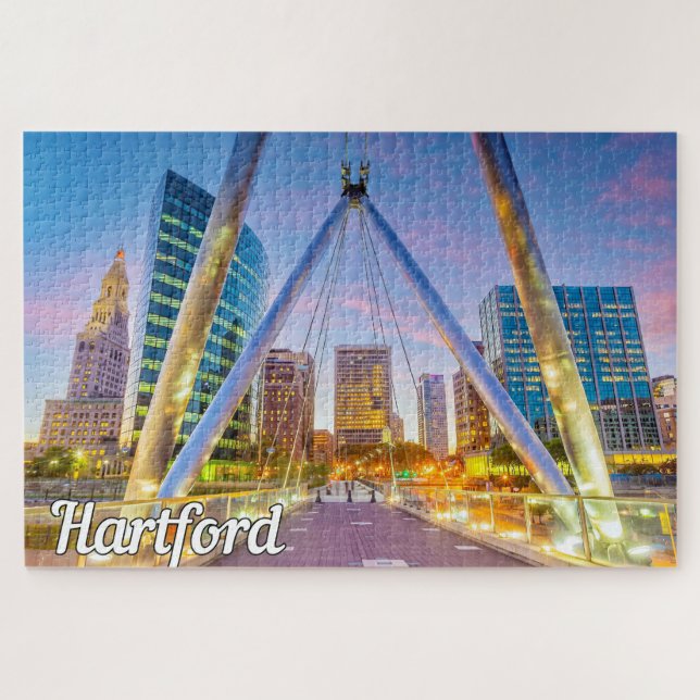 Puzzle Hartford, Connecticut, Estados Unidos (Horizontal)