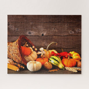 Puzzle Harvest Cornucopia