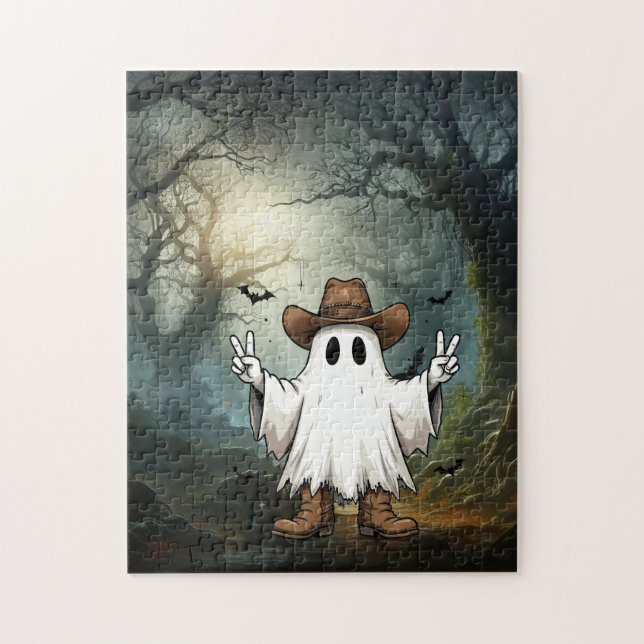 Puzzle Haunted Cowboy (Vertical)