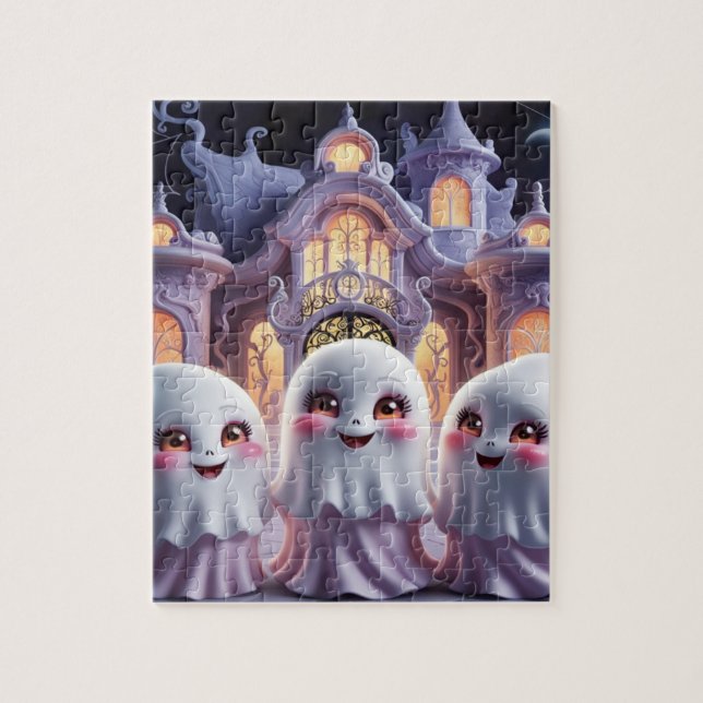 Puzzle Haunted House Jigsaw Challenge (Vertical)