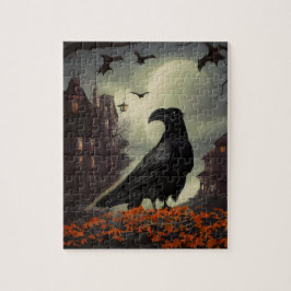 Puzzle Haunted House Raven