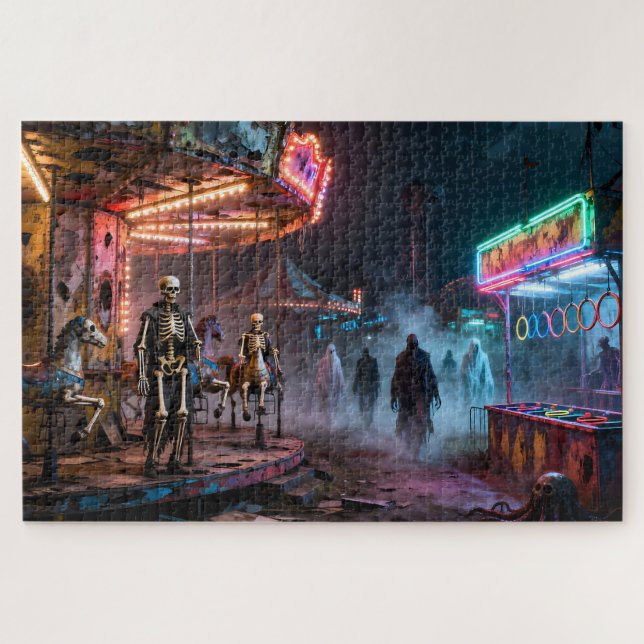 Puzzle Haunted Midway (Horizontal)