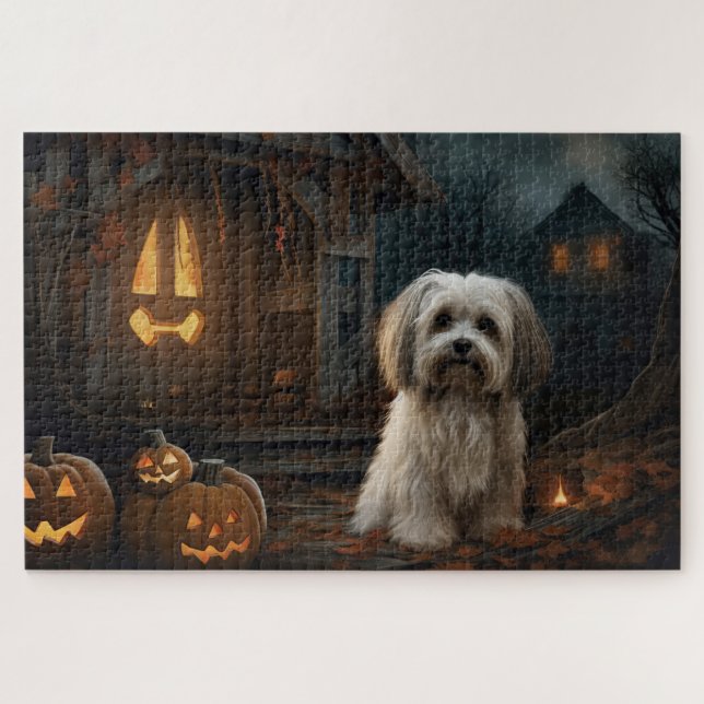 Puzzle Havanés de Halloween de terror (Horizontal)