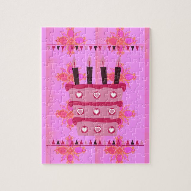 Puzzle Have a Lovely Blessed Wonderful  Happy Birthday (Vertical)