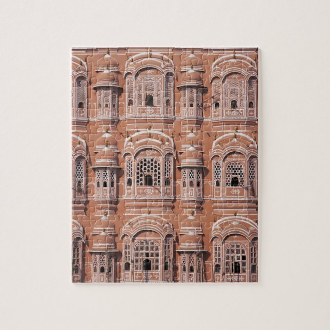 Puzzle Hawa Mahal (Palacio de los Vientos), Jaipur (Vertical)