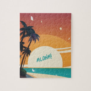 Puzzle Hawai/Aloha/Tropical/playa