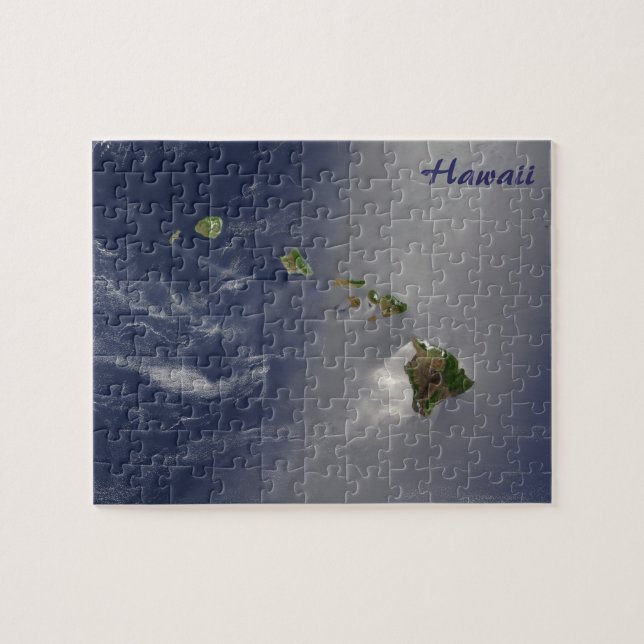 Puzzle Hawaii del espacio (Horizontal)