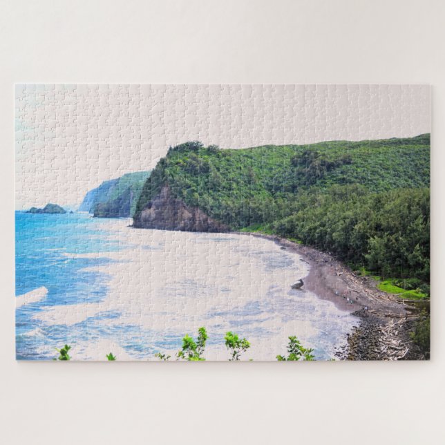 Puzzle Hawaii - Playa Pololu - 20x30 - 1014 pcs. (Horizontal)