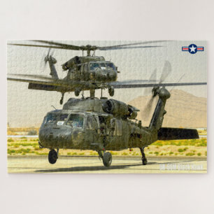 Puzzle HAWK NEGRO UH-60M (20x30 PULGADAS)