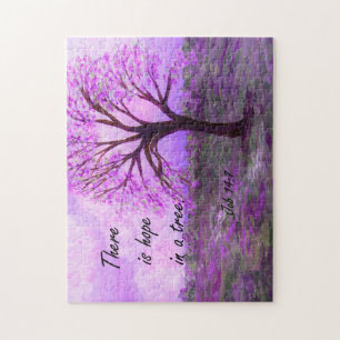 Puzzle Hay esperanza en un árbol