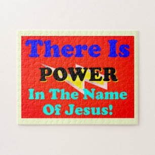 Puzzle ¡Hay poder en nombre de Jesús!