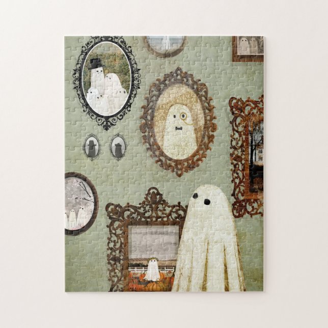 Puzzle Hay un fantasma en la galería (Vertical)