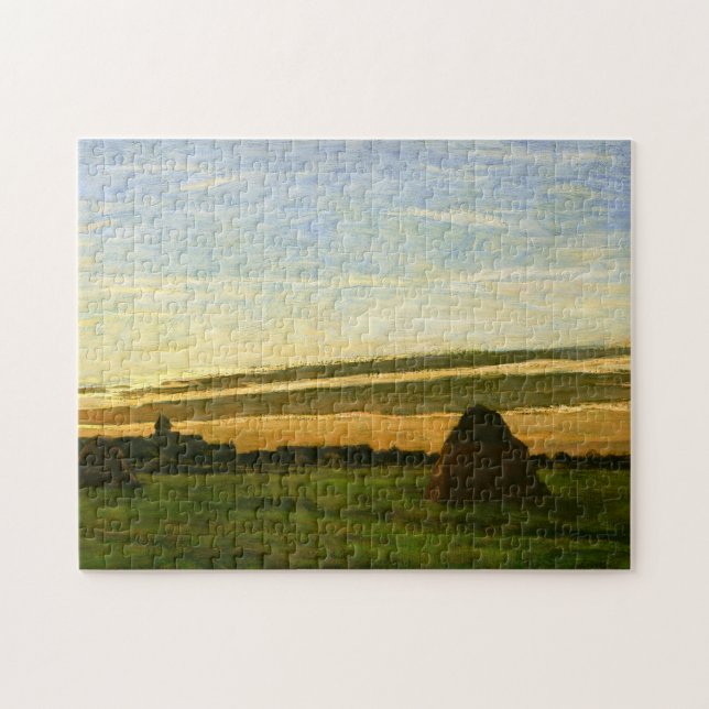 Puzzle Haystacks en el Bella Artes Chailly Monet (Horizontal)