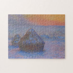 Puzzle Haystacks en el Bella Artes del Monet del Efecto N