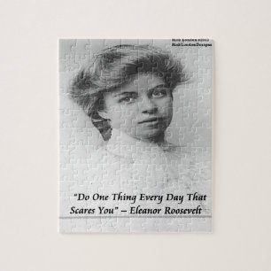 Puzzle Haz algo que te dé miedo Eleanor Roosevelt