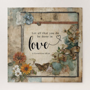 Puzzle Haz Todo Con Amor - Corintios