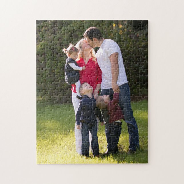 Puzzle Haz tu propia foto personalizada con la familia (Vertical)