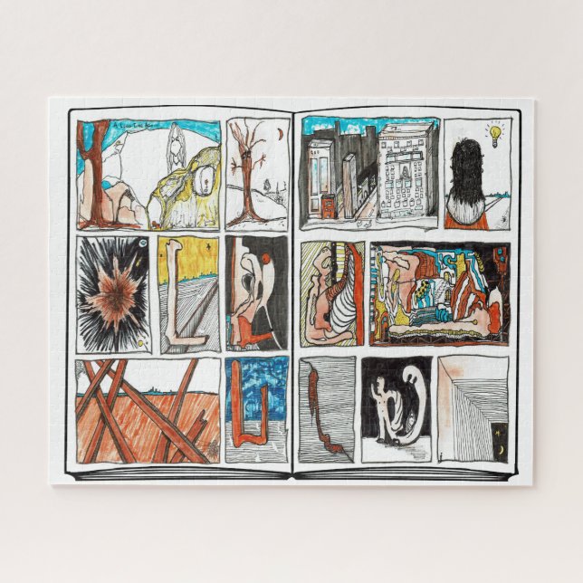 Puzzle Haz tu propia historia (Horizontal)