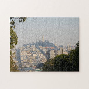 Puzzle Hazy Coit Tower, San Francisco, California