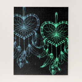 Puzzle Heart Dream-Catchers