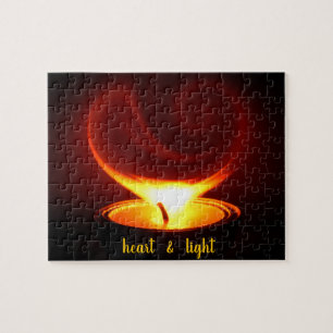 Puzzle heart & light